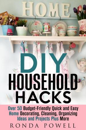 Cover of DIY Household Hacks: Over 50 Budget-Friendly, Quick and Easy Home Decorating, Cleaning, Organizing Ideas and Projects Plus More