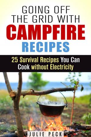 Cover of the book Going Off the Grid with Campfire Recipes: 25 Survival Recipes You Can Cook without Electricity by Carrie Bishop