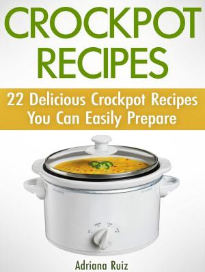 Cover of the book Crockpot Recipes: 22 Delicious Crockpot Recipes You Can Easily Prepare by Judith Simmons