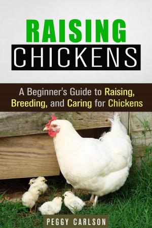 Book cover of Raising Chickens: A Beginner's Guide to Raising, Breeding, and Caring for Chickens