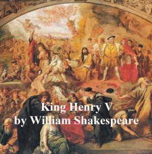 Cover of the book King Henry V, with line numbers by Henry James