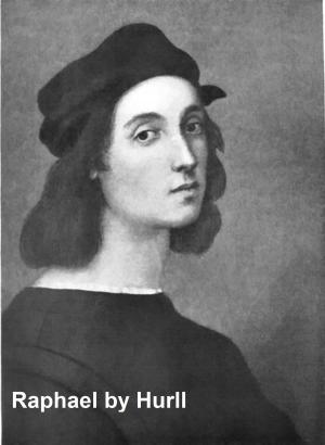 Book cover of Raphael - A Collection of 15 Pictures and a Portrait of the Painter (Illustrated)