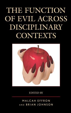 Cover of the book The Function of Evil across Disciplinary Contexts by Jamil Khader