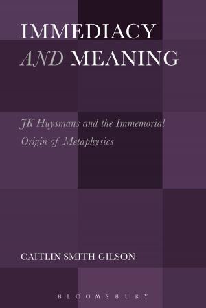 Cover of the book Immediacy and Meaning by Peter E. Davies, Gareth Hector