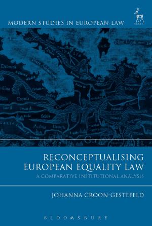 Book cover of Reconceptualising European Equality Law