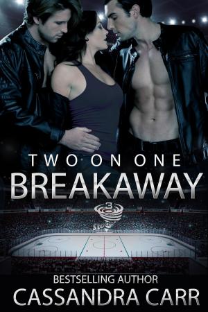 Cover of the book Two on One Breakaway by Cassandra Carr, Red Hot and BOOM!