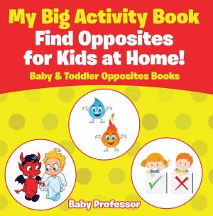 Cover of My Big Activity Book: Find Opposites for Kids at Home! - Baby & Toddler Opposites Books