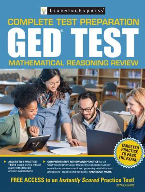 Book cover of GED Test Mathematical Reasoning Review