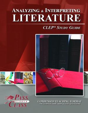 Cover of CLEP Analyzing and Interpreting Literature Test Study Guide