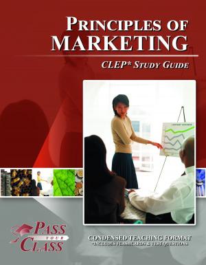 Book cover of CLEP Principles of Marketing Test Study Guide