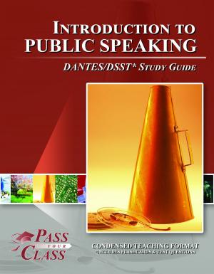 Cover of the book DSST Introduction to Public Speaking DANTES Test Study Guide by Gustave Flaubert