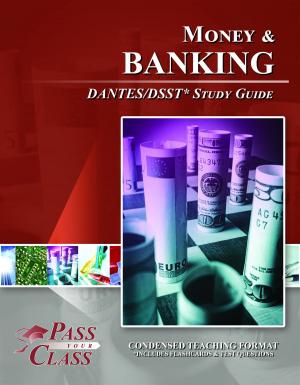 Book cover of DSST Money and Banking DANTES Test Study Guide