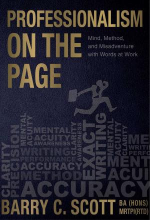 Cover of the book Professionalism on the Page by Gerry  McKeown
