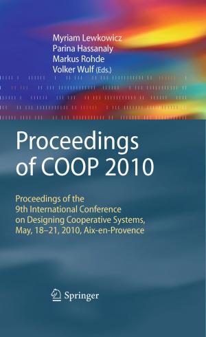 Cover of the book Proceedings of COOP 2010 by Calin Zamfirescu, Ibrahim Dincer, Greg F Naterer