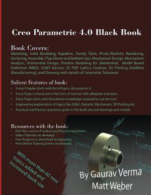 Cover of the book Creo Parametric 4.0 Black Book by Gaurav