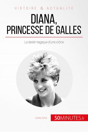 Cover of the book Diana, princesse de Galles by Mélanie Mettra, 50 minutes, Thomas Jacquemin