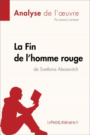 Book cover of La Fin de l'homme rouge de Svetlana Alexievitch (Analyse de l'oeuvre)
