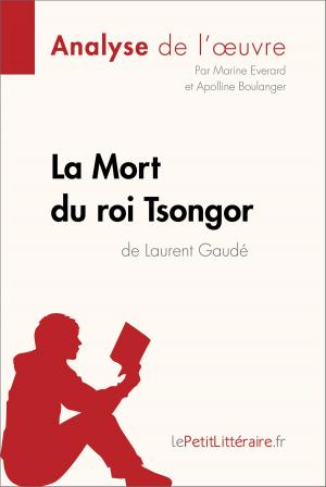 Cover of the book La Mort du roi Tsongor de Laurent Gaudé (Analyse de l'oeuvre) by Dominique Coutant-Defer, lePetitLittéraire.fr