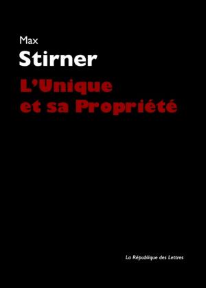 Book cover of L'Unique et sa Propriété