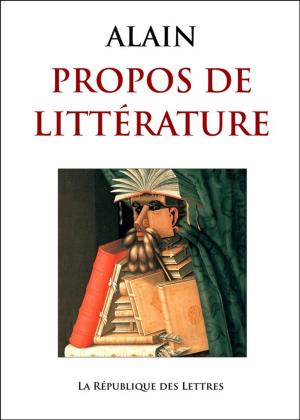 Cover of the book Propos de littérature by Maurice Percheron