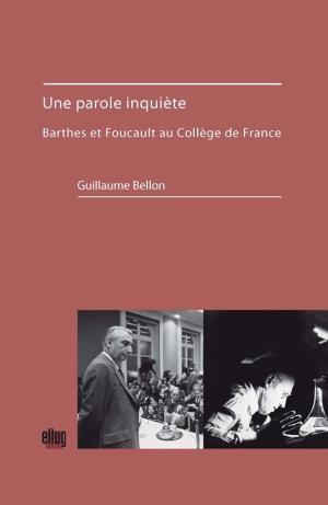 Cover of the book Une parole inquiète by Markus Messling