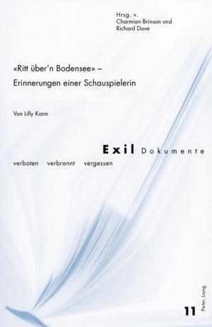 Cover of the book «Ritt uebern Bodensee» Erinnerungen einer Schauspielerin by Dominik Kuhn