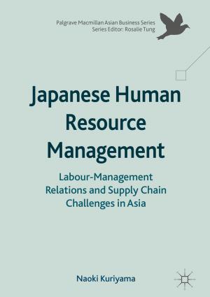 Cover of the book Japanese Human Resource Management by Kang Zhang, Leen Ammeraal