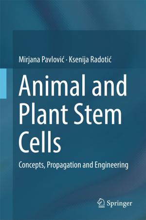 Cover of the book Animal and Plant Stem Cells by Dmitry Ivanov, Alexander Tsipoulanidis, Jörn Schönberger