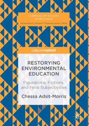 Cover of the book Restorying Environmental Education by Monika Schillat, Marie Jensen, Marisol Vereda, Rodolfo A. Sánchez, Ricardo Roura
