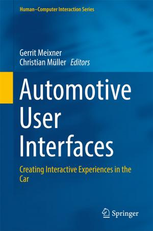 Cover of the book Automotive User Interfaces by 