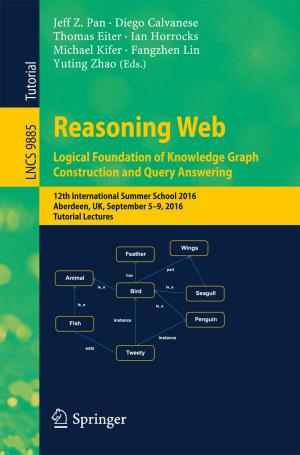 Cover of the book Reasoning Web: Logical Foundation of Knowledge Graph Construction and Query Answering by StÃ©phane Faroult