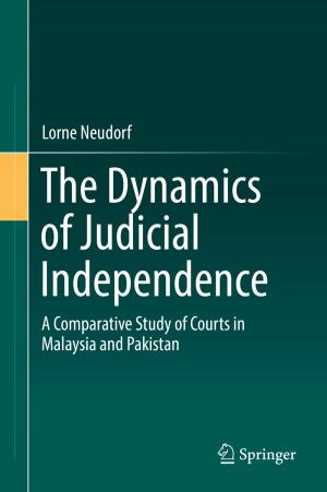 Cover of the book The Dynamics of Judicial Independence by Ibrahim Dincer, Tahir Abdul Hussain Ratlamwala