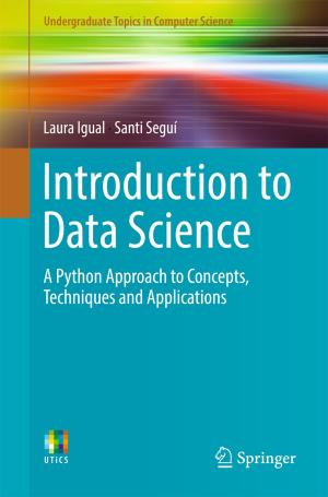 Cover of the book Introduction to Data Science by Bijnan Bandyopadhyay, Abhisek K. Behera