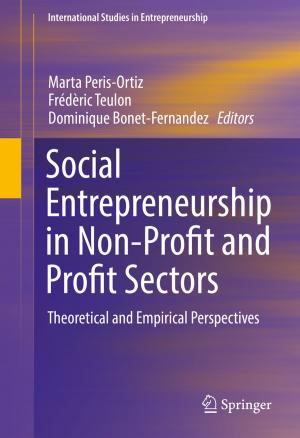 Cover of the book Social Entrepreneurship in Non-Profit and Profit Sectors by 