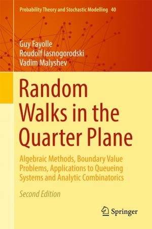 Cover of the book Random Walks in the Quarter Plane by Gonzalo Villanueva