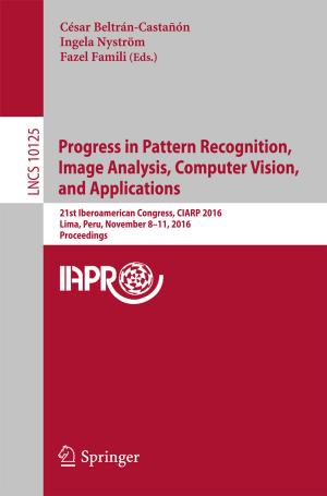 bigCover of the book Progress in Pattern Recognition, Image Analysis, Computer Vision, and Applications by 