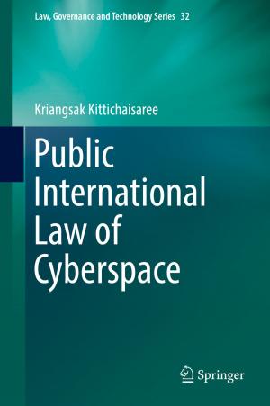 Book cover of Public International Law of Cyberspace