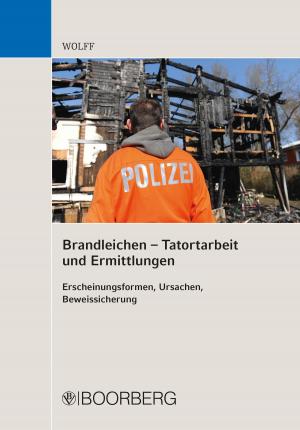 Book cover of Brandleichen – Tatortarbeit und Ermittlungen