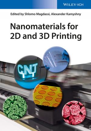 Cover of the book Nanomaterials for 2D and 3D Printing by Glenn Elliott, Debra Corey