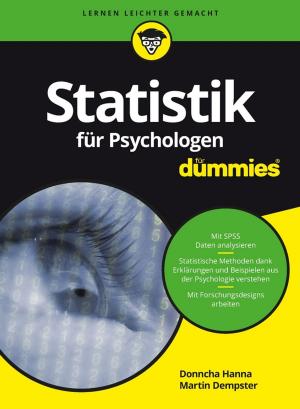 Cover of the book Statistik für Psychologen für Dummies by Dieter Vollath