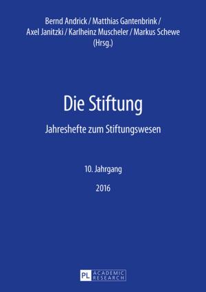 Cover of Die Stiftung