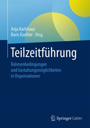 Cover of the book Teilzeitführung by Bernd Kochendörfer, Horst König, Fritz Berner