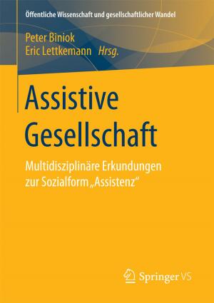 Cover of the book Assistive Gesellschaft by Joachim Dahm, Rolfjosef Hamacher