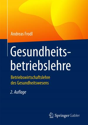Cover of the book Gesundheitsbetriebslehre by Annika Kruse, Cornelia Denz