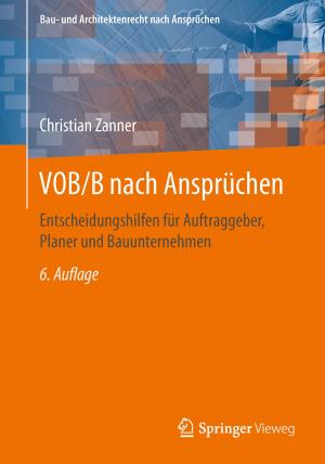 Cover of the book VOB/B nach Ansprüchen by 