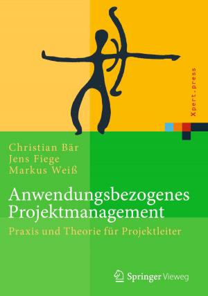 Book cover of Anwendungsbezogenes Projektmanagement