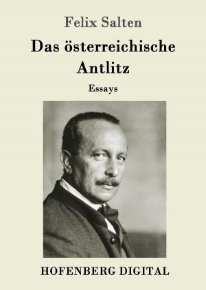 Cover of the book Das österreichische Antlitz by Walter Benjamin