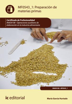 Cover of Preparación de materias primas