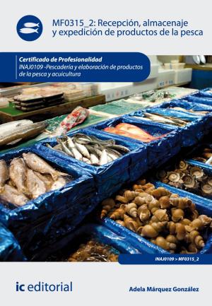 Cover of the book Recepción, almacenaje y expedición de productos de la pesca by Antonio  Caro Sánchez-Lafuente, Rafael  Romero Marín