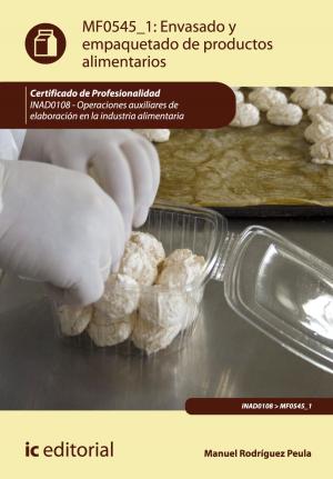 Cover of the book Envasado y empaquetado de productos alimentarios by Aida Gómez Galán
